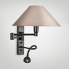 Swing arm wall lights 